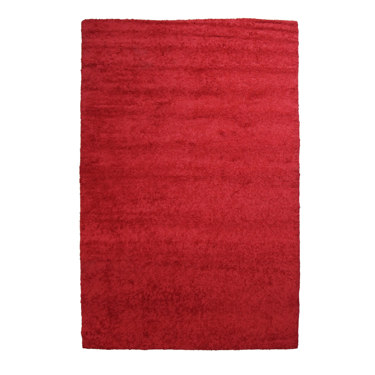 قالیچه پرز بلند قرمز جدید